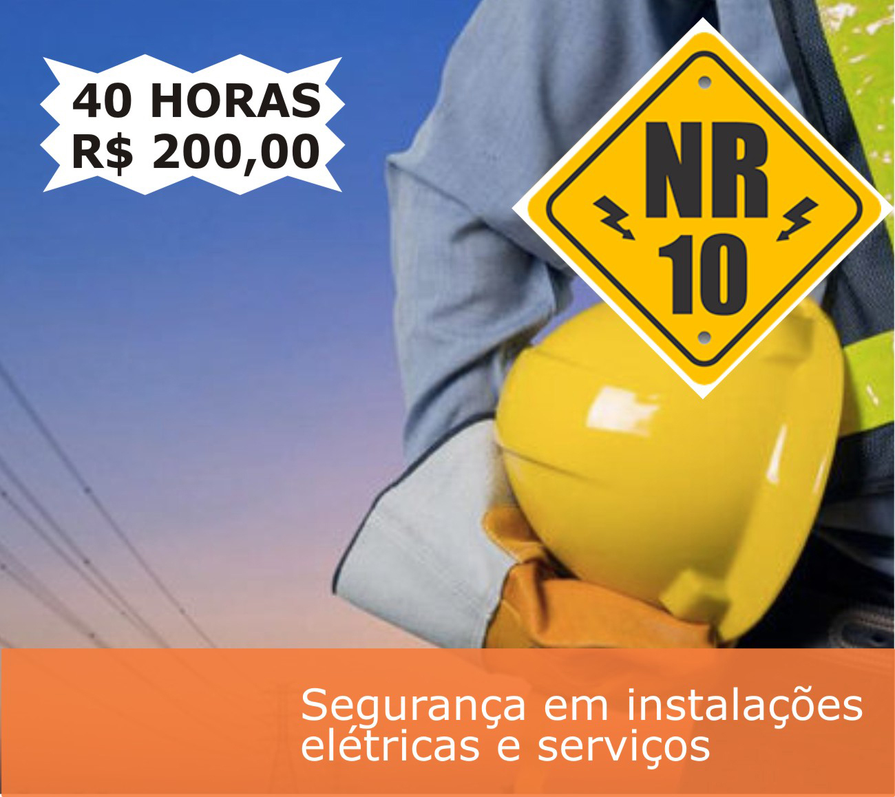 NR-10 - SEGURANÇA EM INSTALAÇÕES E SERVIÇOS COM ELETRICIDADE - Básico
